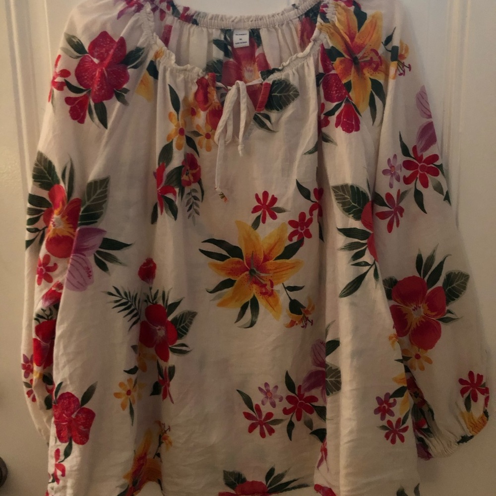 Flowery Blouse